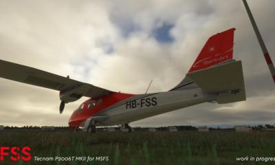 Microsoft Flight Simulator Tecnam P2006T