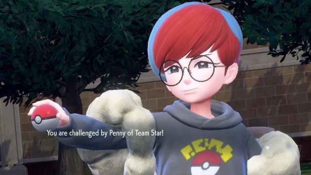 Penny ready to battle in Pokemon Scarlet and Violet