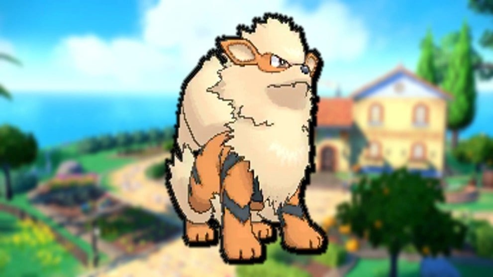 Pokemon Scarlet Arcanine Custom Image