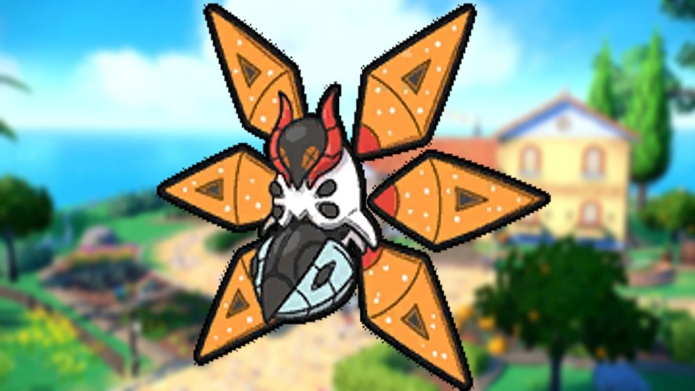 Pokemon Violet Iron Moth Custom Image