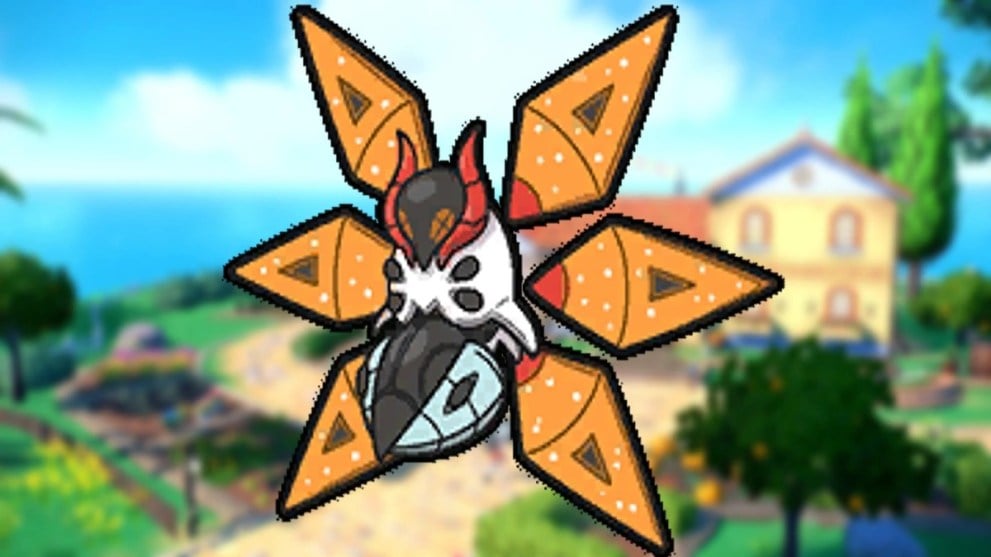 Pokemon Violet Iron Moth Custom Image