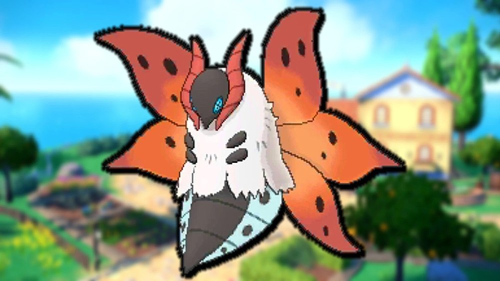 Pokemon Scarlet Volcarona Custom Image