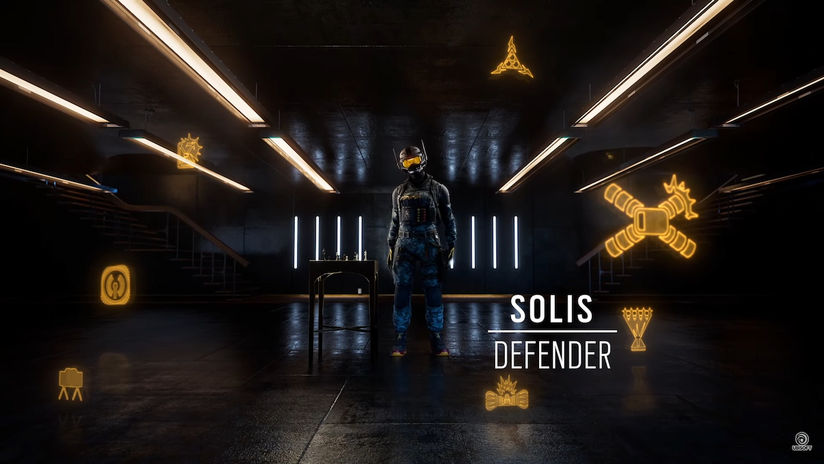 Here's Your First Look at Rainbow Six Siege's New Defender Solis