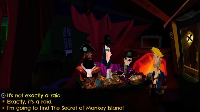 Return to Monkey Island dialogue
