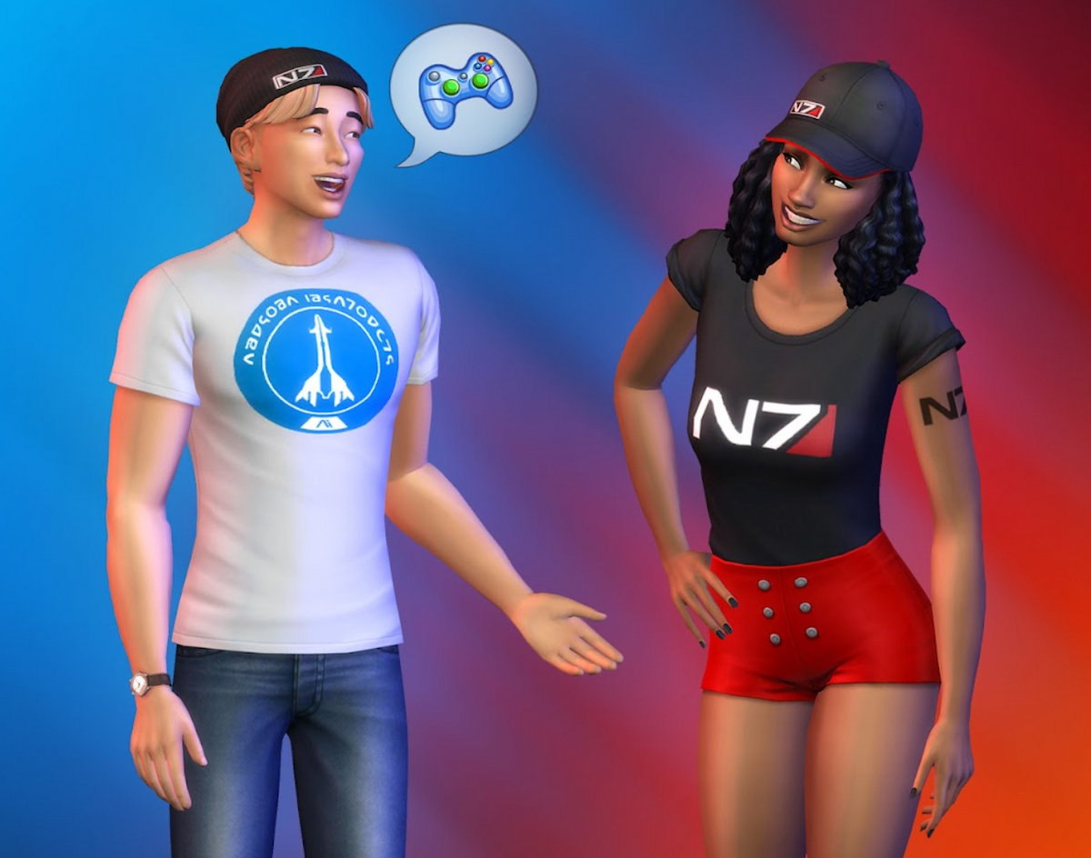 Sims Mass Effect Crossover