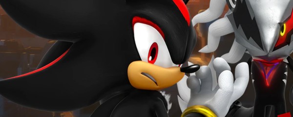 Key art of Shadow the Hedgehog in Sonic Forces.