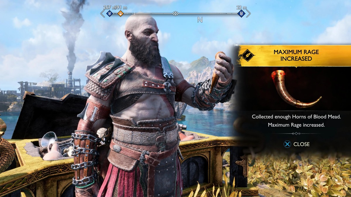 God of War Ragnarok All Horn of Blood Mead Locations in Midgard