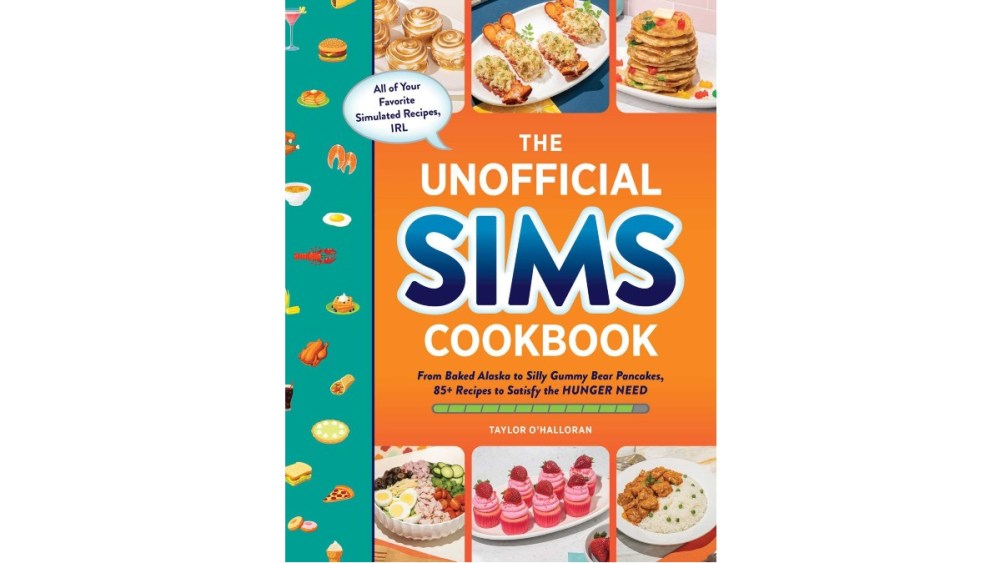 Cook your favorite Sims foods (or your Sims favorite foods) with this Unofficial Sims Cookbook.