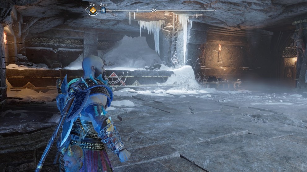 ledge leading to a book in god of war ragnarok