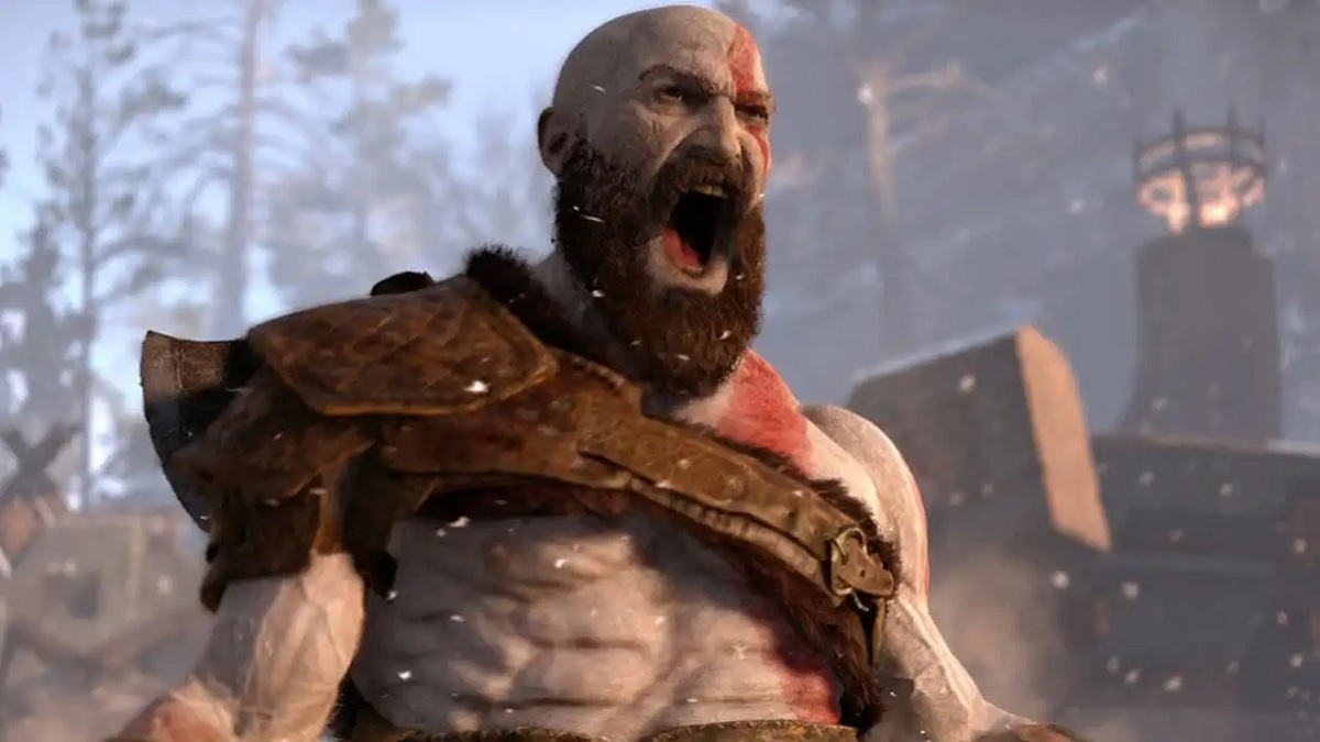 kratos using spartan rage in god of war