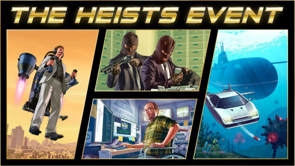 gta online heist events