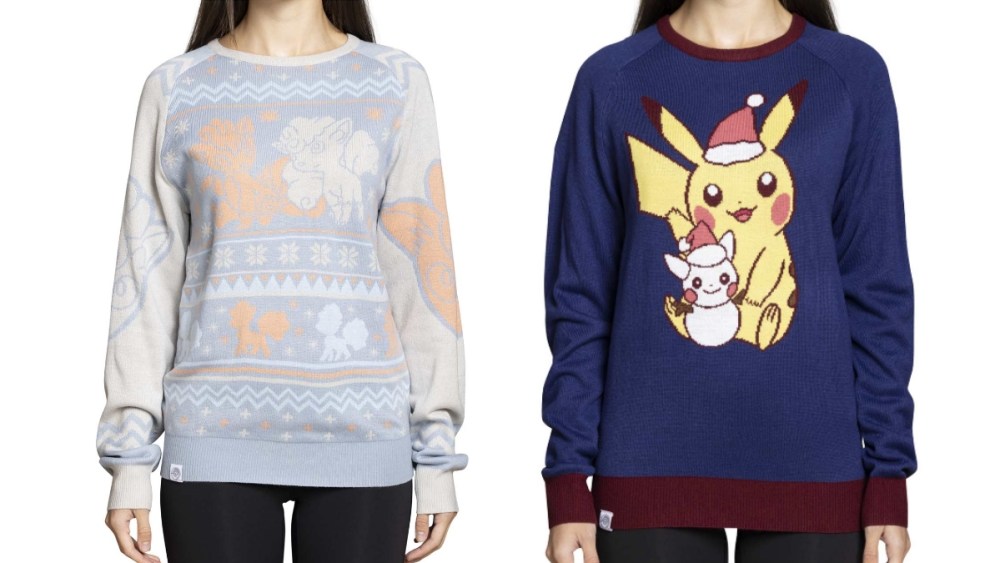 pokemon clothes and apaprel sweaters