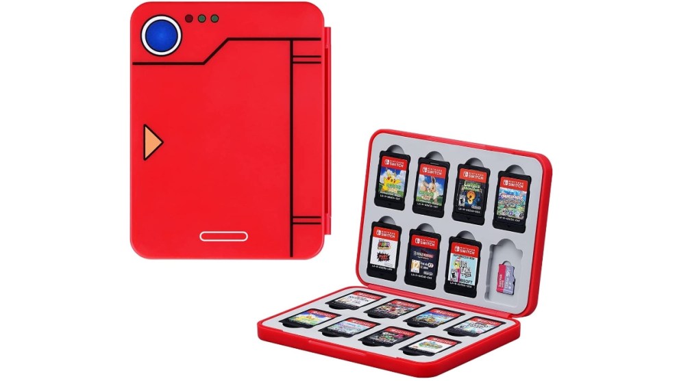pokemon pokedex nintendo switch game case storage