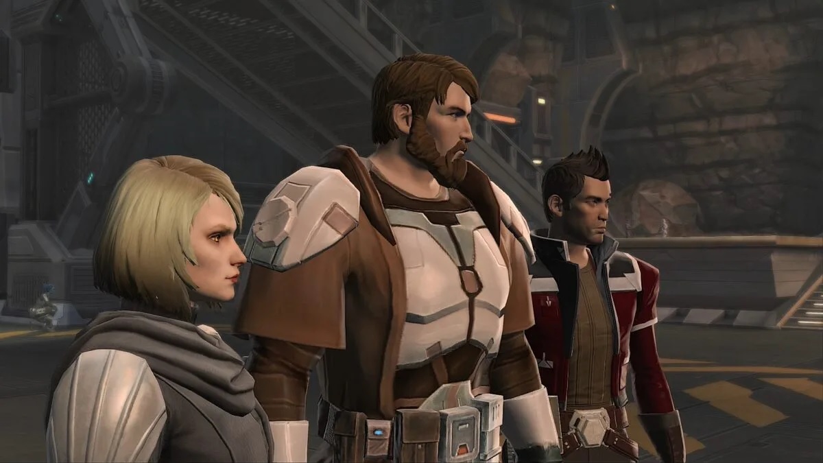 Jedis and Smuggler in Star Wars The Old Republic