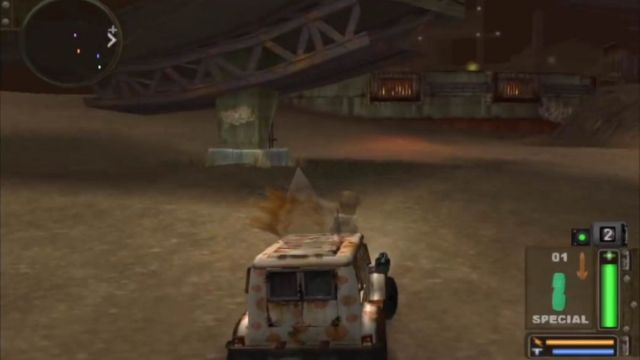 Twisted Metal Black on PS2