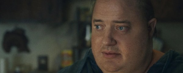 Movie image of Brendan Fraser in 'The Whale'. Image by Protozoa Pictures