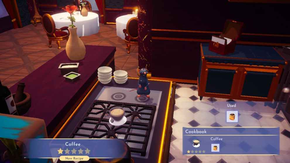 Coffee Recipe in Disney Dreamlight Valley