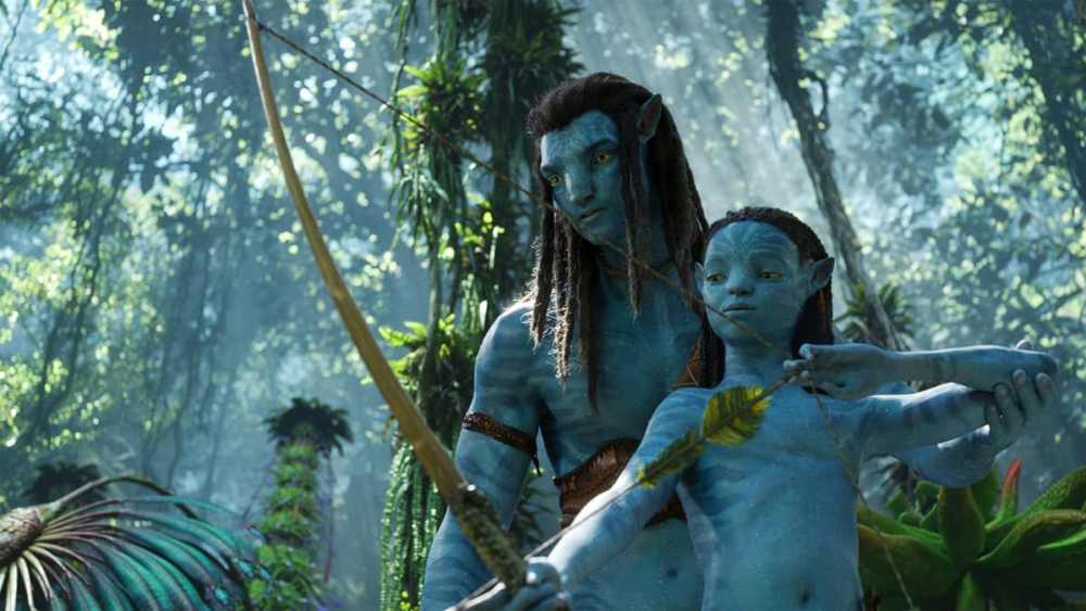 Avatar 2 Jake teaches Neteyam