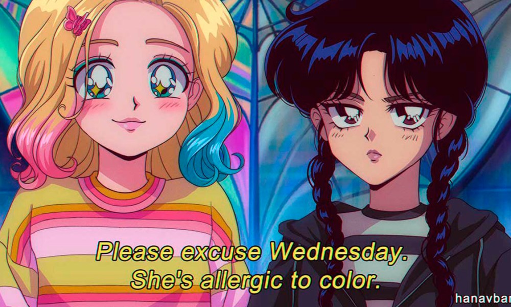 This Adorable Fanart of the Wednesday Addams Netflix TV Show Will Make You  Crave an Anime Adaptation