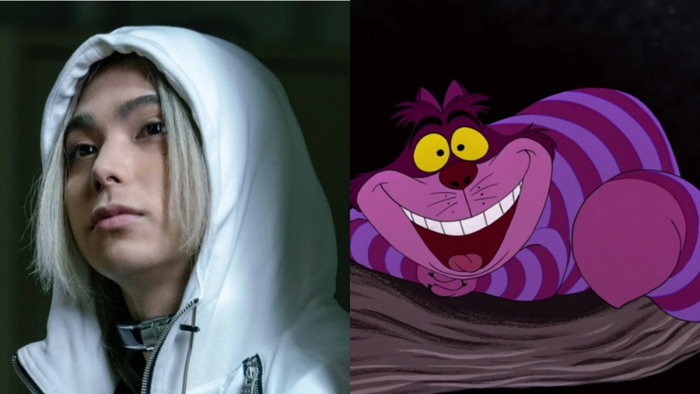 Chishiya from Alice in Borderland parallels The Cheshire Cat from Alice in Wonderland.