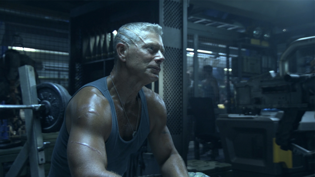 Stephen Lang as Coronel Quaritch in Avatar