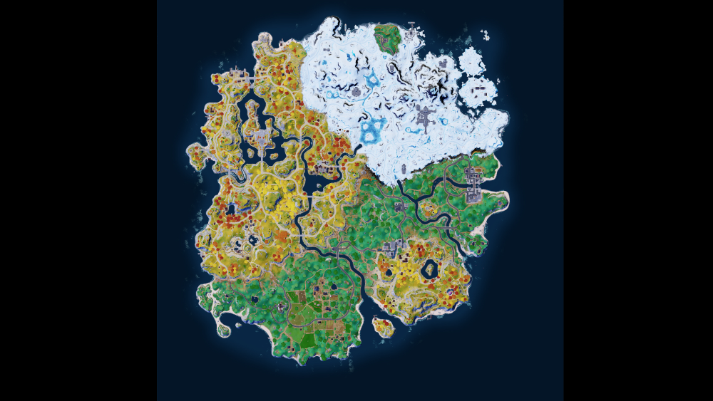 Fortnite chapter 4 map