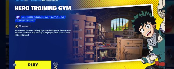 What Is the Hero Training Gym Creative Island Code in Fortnite? Answered