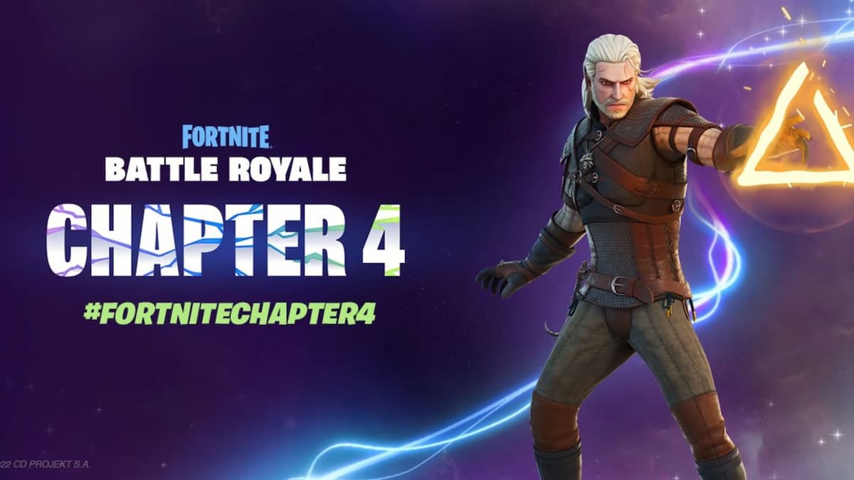 Fortnite New Chapter 4 The Witcher Skin