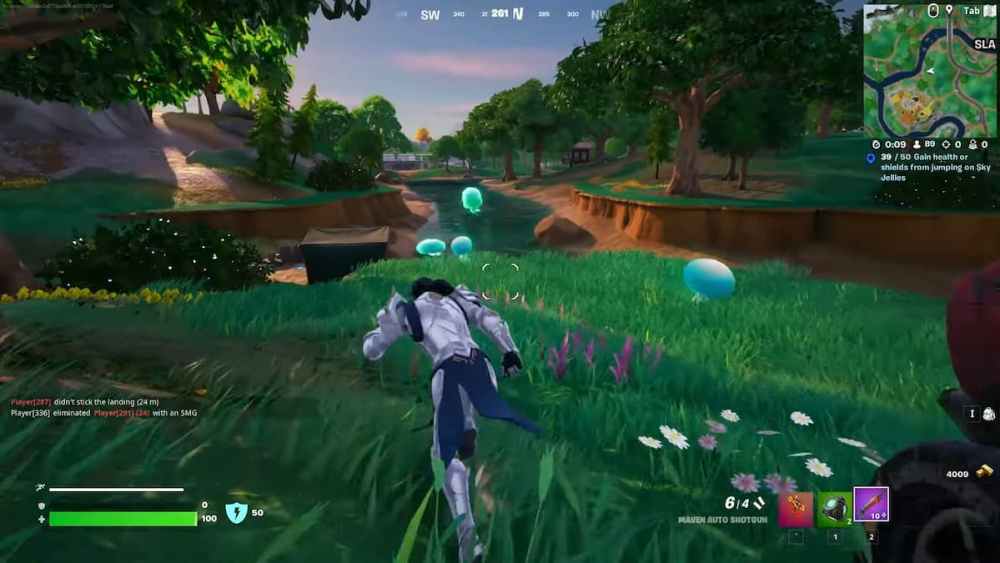 Where To Find Sky Jellies in Fortnite