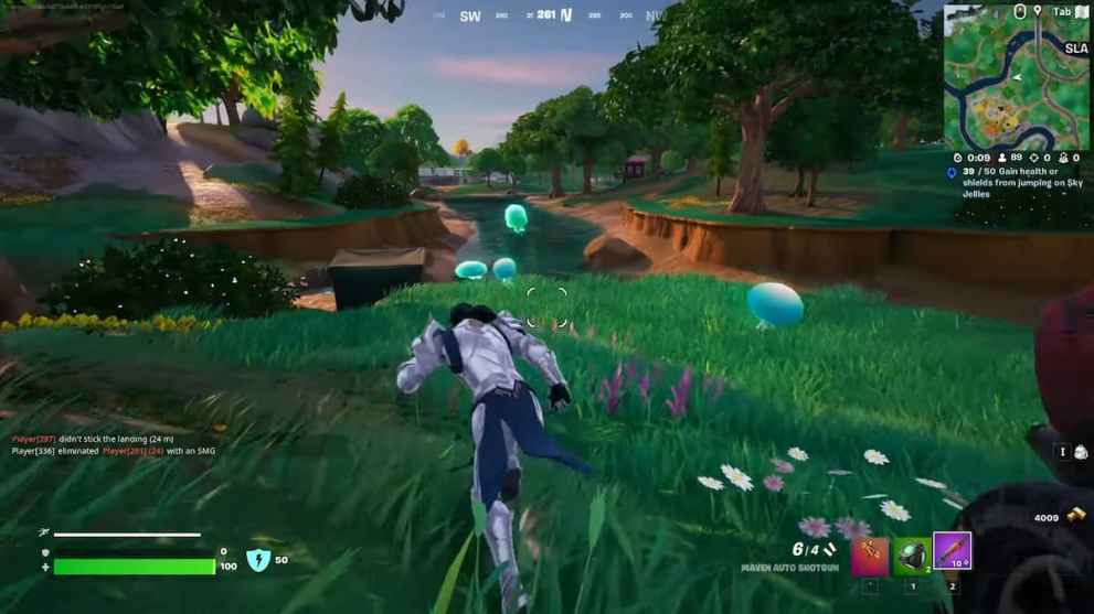 Where To Find Sky Jellies in Fortnite