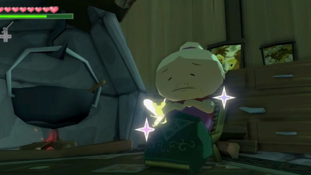 Link's Grandmother in The Wind Waker