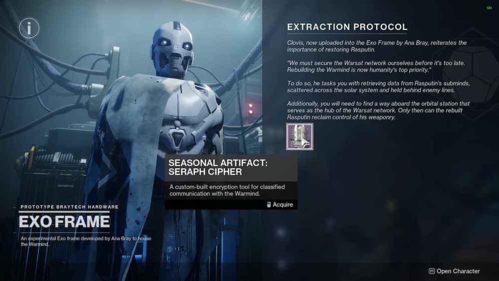 How To Unlock Destiny 2 Season of the Seraph Artifact