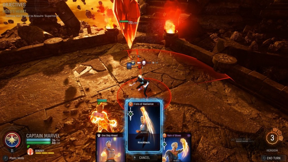 Hero's Heart Challenge in Midnight Suns