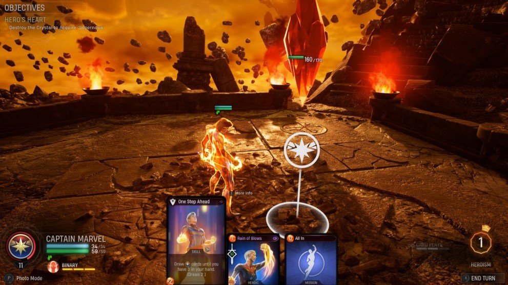 Hero's Heart Challenge in Midnight Suns