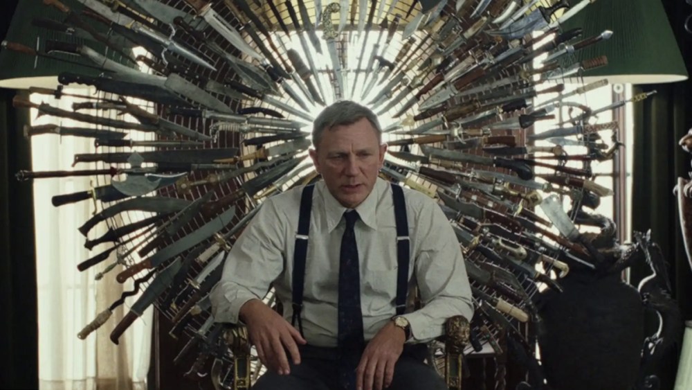 Daniel Craig dans le rôle de Benoit Blanc dans À couteaux tirés