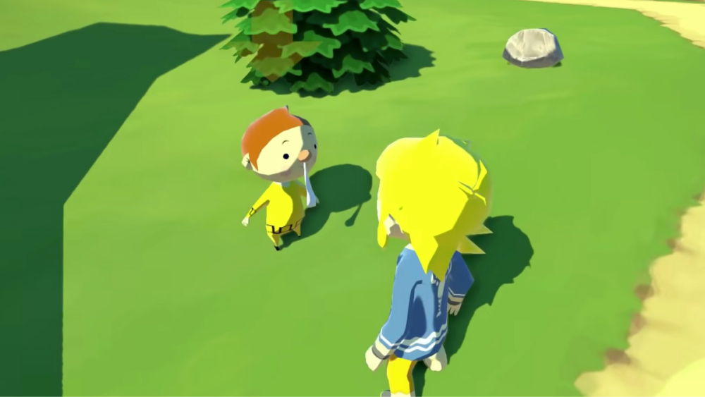 Meeting Zill in The Wind Waker