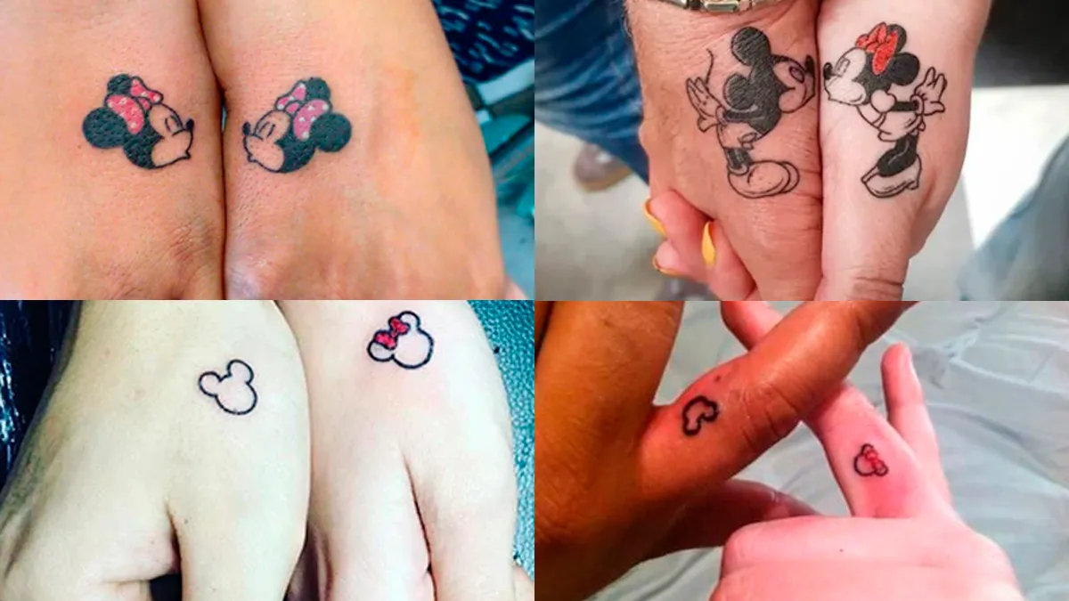 10 DisneyInspired Couples Tattoos To Mark Your Happily Ever After