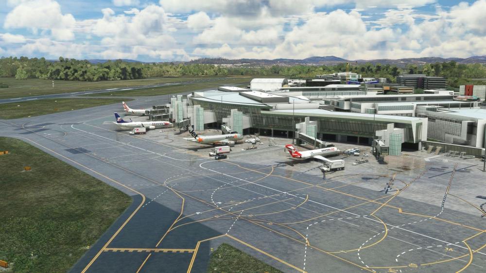 Microsoft Flight Simulator “Flow” Announced; Canberra, Cincinnati, Brest, & Christchurch Airports Get Screenshots & Video