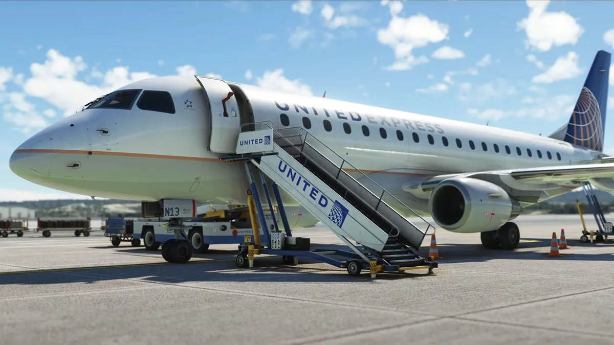 Microsoft Flight Simulator Embraer E-Jets Announced; F-4 Phantom Gets New Screenshots, Detroit Airport Released