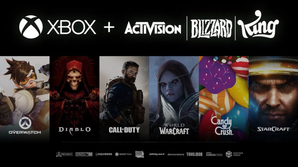xbox activision merger