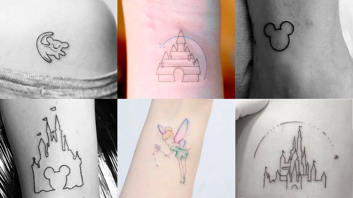 Simple & Subtle Disney Inspired Tattoos • Tattoodo