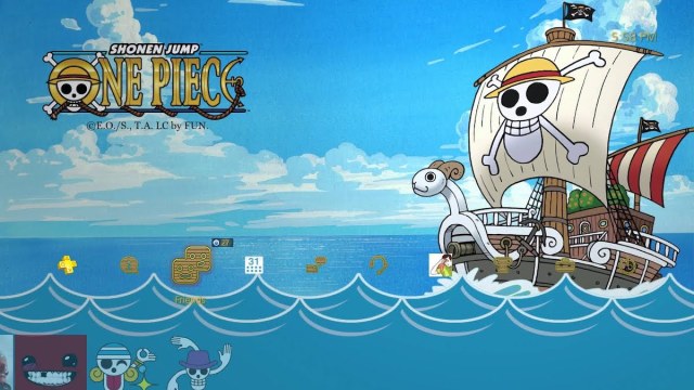 One Piece Going Merry PS4 Theme