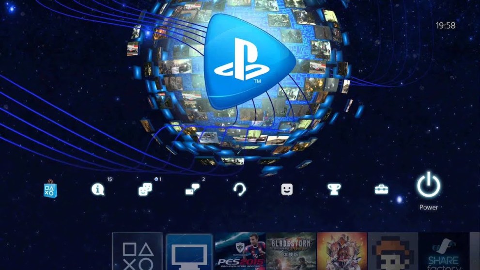 PlayStation Now PS4 Theme