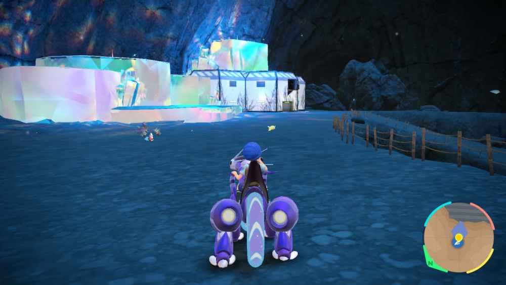 A Research Station in the Great Crater from Pokemon Scarlet and Violet.