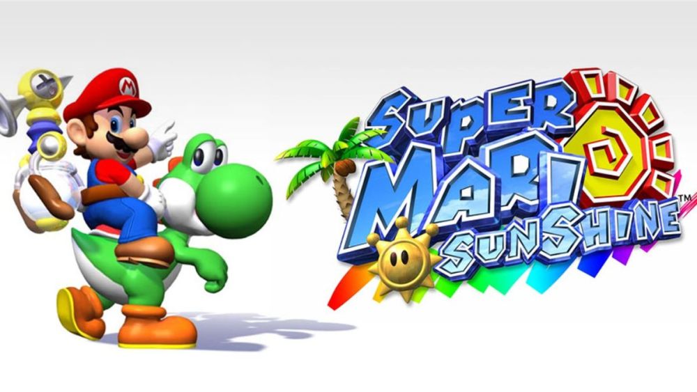 Super Mario Sunshine on Gamecube