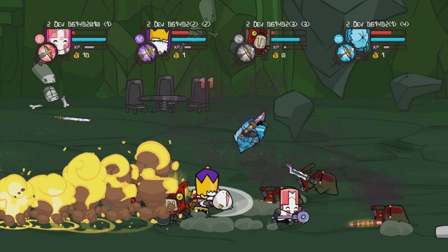 best 3 player switch games, castle crashers remastered