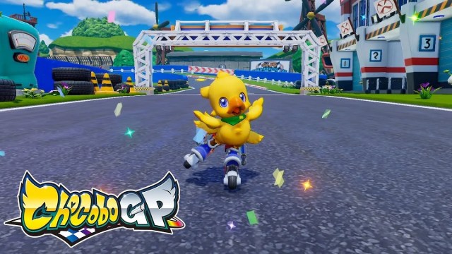 best 3 player switch games, chocobo gp