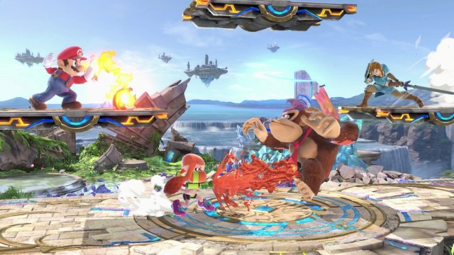 best 3 player switch games, super smash bros ultimate