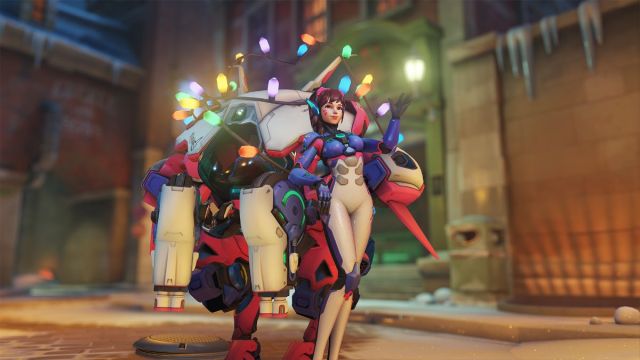 How To Get DVa's Sleighing Skin & Festive Victory Pose In Overwatch 2