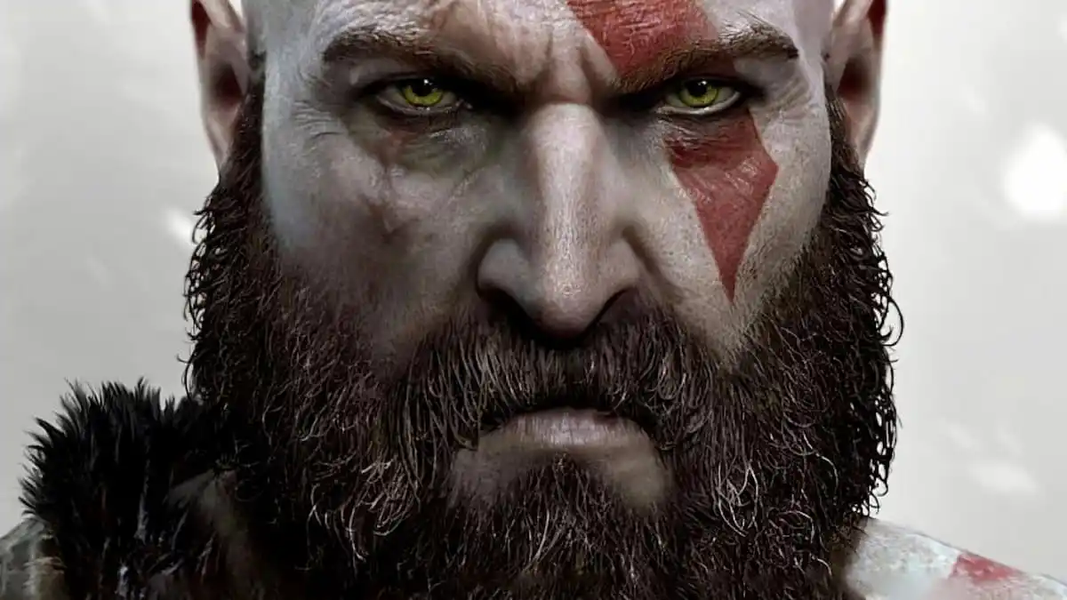 God of War Kratos Face